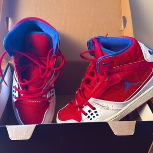 Size 8.5 Jordan 1 Flight sneakers with box in perfect condition must go